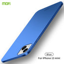 For iPhone 13 mini MOFI Frosted PC Ultra-thin Hard Case(Blue)
