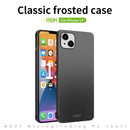 For iPhone 13 MOFI Frosted PC Ultra-thin Hard Case(Gold)