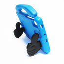 For Lenovo Tab M10 FHD Plus 2nd Gen TB-X606F EVA Material Children Flat Anti Falling Cover Protective Shell With Thumb Bracket(Blue)