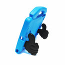 For Lenovo Tab M10 FHD Plus 2nd Gen TB-X606F EVA Material Children Flat Anti Falling Cover Protective Shell With Thumb Bracket(Blue)