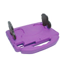 For Lenovo Tab M10 FHD Plus 2nd Gen TB-X606F EVA Material Children Flat Anti Falling Cover Protective Shell With Thumb Bracket(Purple)