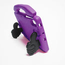For Lenovo Tab M10 FHD Plus 2nd Gen TB-X606F EVA Material Children Flat Anti Falling Cover Protective Shell With Thumb Bracket(Purple)