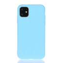 Solid Color Frosted TPU Phone Case For iPhone 13 mini(Sky Blue)