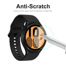 2 PCS For Samsung Galaxy Watch4 40mm ENKAY Hat-Prince Crystal Screen Protector Anti-scratch Watch Film