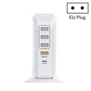 PD-36W PD3.0 + QC3.0 4-port USB Mobile Phone Charging Sailboat Multi Port Charger, EU Plug