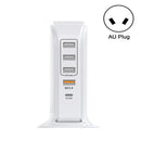 PD-36W PD3.0 + QC3.0 4-port USB Mobile Phone Charging Sailboat Multi Port Charger, AU Plug