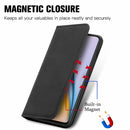 For OnePlus Nord 2 Retro Skin Feel Business Magnetic Horizontal Flip Leather Case with Holder & Card Slots & Wallet & Photo Frame(Black)
