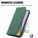For OnePlus Nord 2 Retro Skin Feel Business Magnetic Horizontal Flip Leather Case with Holder & Card Slots & Wallet & Photo Frame(Green)