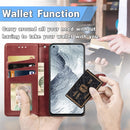 For OPPO Realme GT Master Solid Color Leather Buckle Phone Case with Lanyard & Photo Frame & Card Slot & Wallet & Stand Function(Red)