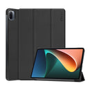 For Xiaomi Mi Pad 5 / 5 Pro ENKAY Custer Texture Horizontal Flip PU+PC Leather Case with Three-folding Holder & Sleep / Wake-up Function(Black)