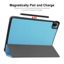 For Xiaomi Mi Pad 5 / 5 Pro ENKAY Custer Texture Horizontal Flip PU+PC Leather Case with Three-folding Holder & Sleep / Wake-up Function(Dark Green)