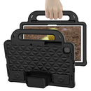 For Lenovo Tab M10 Plus TB-X606 10.3 Diamond Series EVA Anti-Fall Shockproof Sleeve Protective Shell Case with Holder & Strap(Black)
