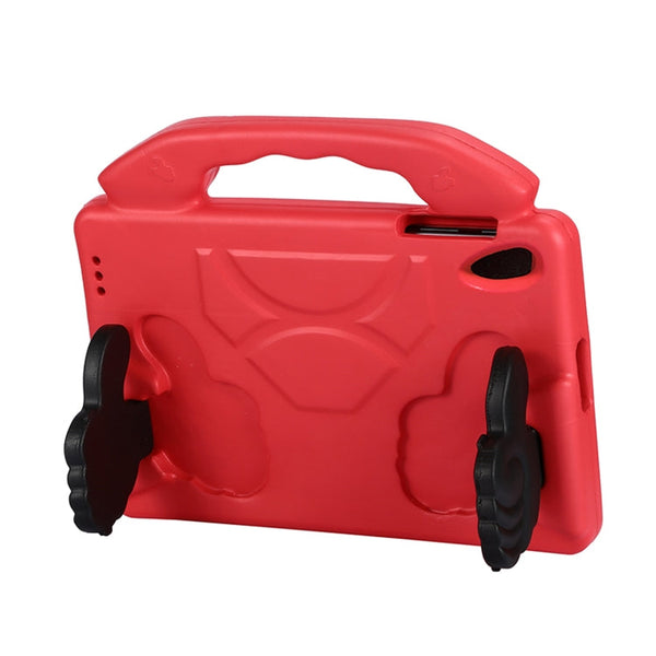 For Lenovo Tab M10 HD 2nd Gen TB-X306X/F/N 2020 EVA Shockproof Tablet Case with Thumb Bracket(Red)