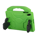 For Lenovo Tab M10 HD 2nd Gen TB-X306X/F/N 2020 EVA Shockproof Tablet Case with Thumb Bracket(Green)