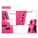 For Lenovo Tab M10 HD 2nd Gen TB-X306X/F/N 2020 EVA Shockproof Tablet Case with Thumb Bracket(Purple)