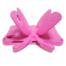 For Galaxy Tab A7 10.4 2020 T500/T505 Butterfly Bracket Style EVA Children Falling Proof Cover Protective Case(Rose Red)