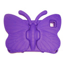 For Galaxy Tab A7 10.4 2020 T500/T505 Butterfly Bracket Style EVA Children Falling Proof Cover Protective Case(Purple)