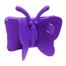 For Galaxy Tab A7 10.4 2020 T500/T505 Butterfly Bracket Style EVA Children Falling Proof Cover Protective Case(Purple)