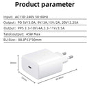 M135 45W USB-C / Type-C Port Fast Charger, EU Plug(Black)