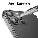 ENKAY Hat-Prince Aluminium Alloy + Tempered Glass Camera Lens Cover Film Ring for iPhone 13 Pro / 13 Pro Max(Colorful)