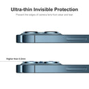 For iPhone 13 1 Set ENKAY Hat-Prince Case Friendly Tempered Glass Camera Lens Film Anti-Scratch Protector