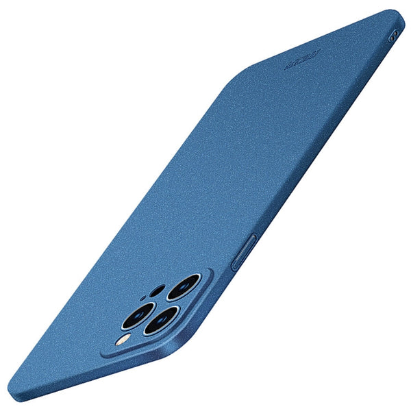 MOFI Fandun Series Frosted PC Ultra-thin All-inclusive Protective Case For iPhone 13 Pro(Blue)