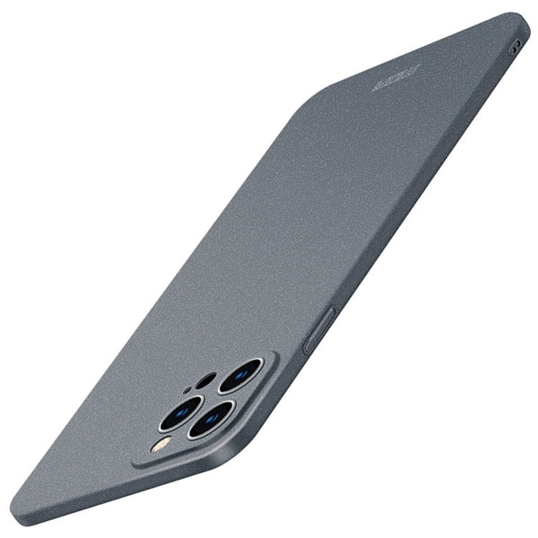 MOFI Fandun Series Frosted PC Ultra-thin All-inclusive Protective Case For iPhone 13 Pro(Grey)