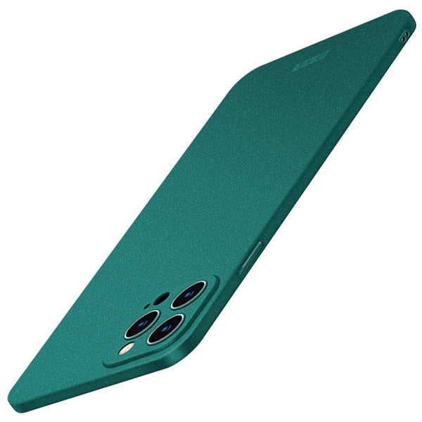 MOFI Fandun Series Frosted PC Ultra-thin All-inclusive Protective Case For iPhone 13 Pro(Green)