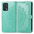 For OPPO Realme GT Master Mandala Embossing Pattern Horizontal Flip Leather Case with Holder & Card Slots & Wallet & Lanyard(Green)