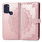 For Motorola Moto G60S Mandala Embossing Pattern Horizontal Flip Leather Case with Holder & Card Slots & Wallet & Lanyard(Rose Gold)