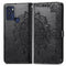For Motorola Moto G60S Mandala Embossing Pattern Horizontal Flip Leather Case with Holder & Card Slots & Wallet & Lanyard(Black)
