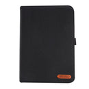 Cloth Teature Horizontal Flip PU Leather Tablet Case with Holder & Card Slots For iPad mini 6 2021(Black)