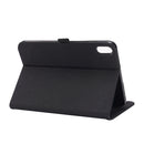 Cloth Teature Horizontal Flip PU Leather Tablet Case with Holder & Card Slots For iPad mini 6 2021(Black)
