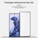 For Xiaomi Mi 11T / 11T pro MOFI 9H 2.5D Full Screen Tempered Glass Film(Black)
