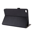 Business Horizontal Flip PU Leather Tablet Case with Two-Folding Holder & Card Slots & Pen Slot For iPad mini 6(Black)