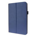 Business Horizontal Flip PU Leather Tablet Case with Two-Folding Holder & Card Slots & Pen Slot For iPad mini 6(Blue)
