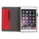 Business Horizontal Flip PU Leather Tablet Case with Two-Folding Holder & Card Slots & Pen Slot For iPad mini 6(Red)