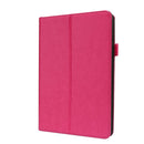 Business Horizontal Flip PU Leather Tablet Case with Two-Folding Holder & Card Slots & Pen Slot For iPad mini 6(Rose Red)