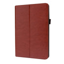 Business Horizontal Flip PU Leather Tablet Case with Two-Folding Holder & Card Slots & Pen Slot For iPad mini 6(Brown)