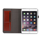 Business Horizontal Flip PU Leather Tablet Case with Two-Folding Holder & Card Slots & Pen Slot For iPad mini 6(Brown)