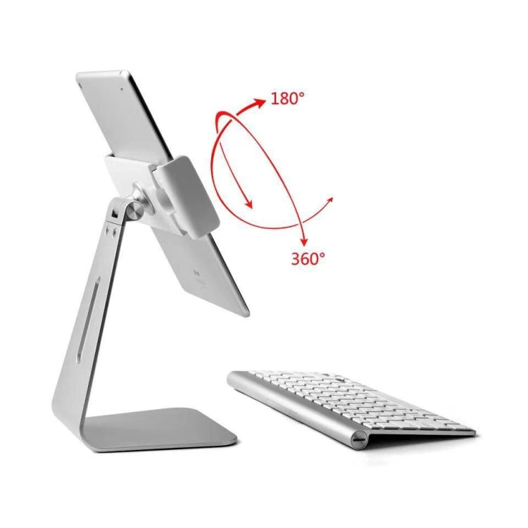 AP-7S 7-13 inch Universal Tablet PC Aluminum Alloy 360 Rotation Desktop Stand