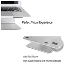 AP-2 Aluminum Alloy 360 Degrees Rotation Adjustable Laptop Stand for 11-17 inch Notebook