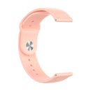 Monochrome Silicone Watch Band For Samsung Galaxy Watch Active 20mm(Pink Sand)