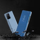 For Xiaomi Mi 11T / 11T Pro Plated Mirror Horizontal Flip Leather Case with Holder(Rose Gold)