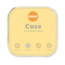 ENKAY Hat-Prince 2 in 1 PC Frame + 9H Tempered Glass Protector Full Coverage Case for Apple Watch Series 7 45mm(Pink)