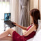 UP-8 3-in-1 Multifunction Adjustable Computer Floor Stand with Mouse Tray