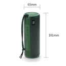 T&G TG635 Portable Outdoor Waterproof Bluetooth Speaker with Flashlight Function(Peacock blue)