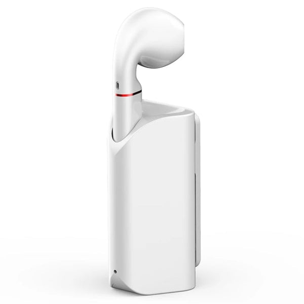 K60 Mini Business Wireless Bluetooth Earphone Car Driving Hands-free Headset with Mic(White)