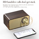 OneDer JY-66 Wooden Wireless BT5.0 Retro Classic Speaker FM Radio Support TF / U-Disk / AUX