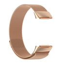 Milano Magnetic Metal Watch Band for Fitbit Charge 5(Rose Gold)